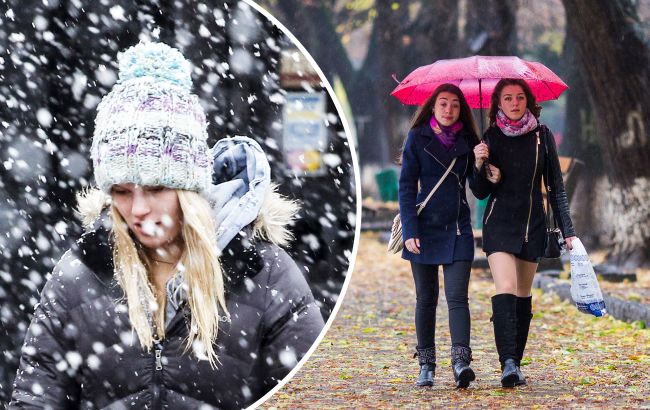 Привет, зима: в Украине выпал первый снег