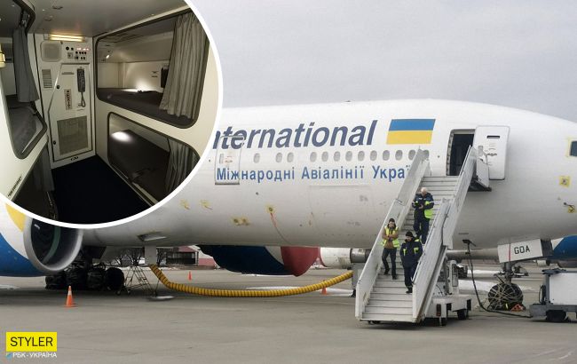 Прихований готель у найбільшому літаку України: ці фото вас здивують