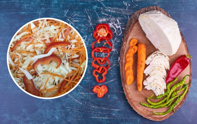 Швидка маринована капуста: їсти можна майже одразу, а зберігати цілий місяць