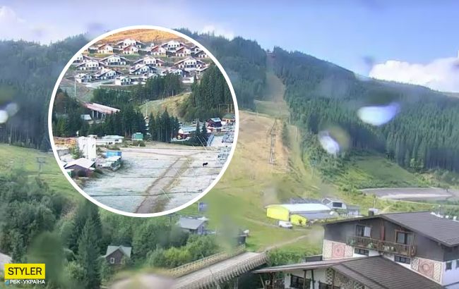 Зима пришла: в сети появилось фото первого снега в Буковеле