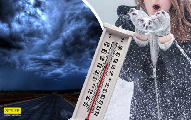 В Украину идет мощный циклон Ксантипп: синоптики предупредили об опасности