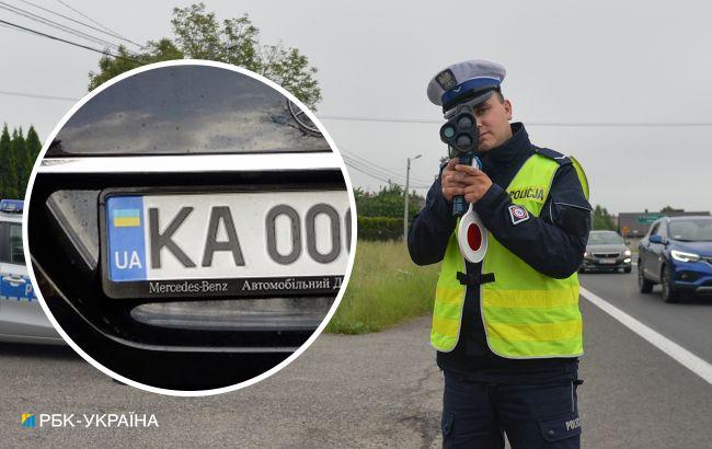 Суворі покарання. За що можуть штрафувати водіїв у Польщі