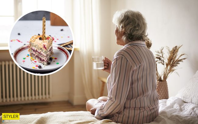 Самая старшая женщина Европы встретила 117-летие с шампанским и портвейном