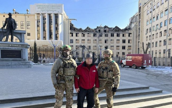 Наводил ракеты. СБУ "по горячим следам" задержала российского агента в Харькове