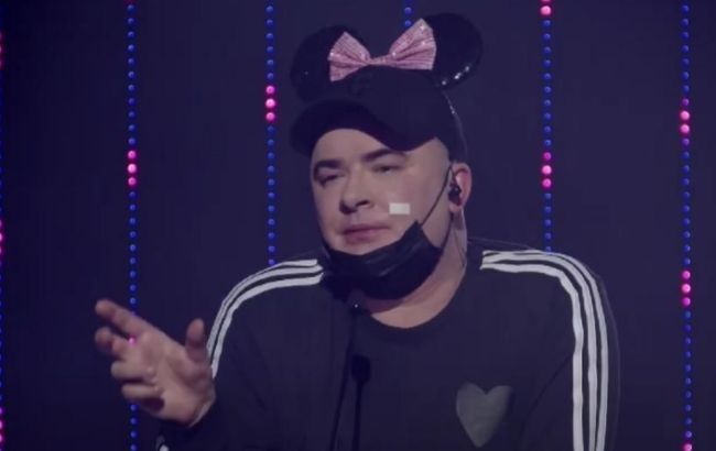 Андрей Данилко объяснил, почему сидел на Нацотборе с пластырем на щеке
