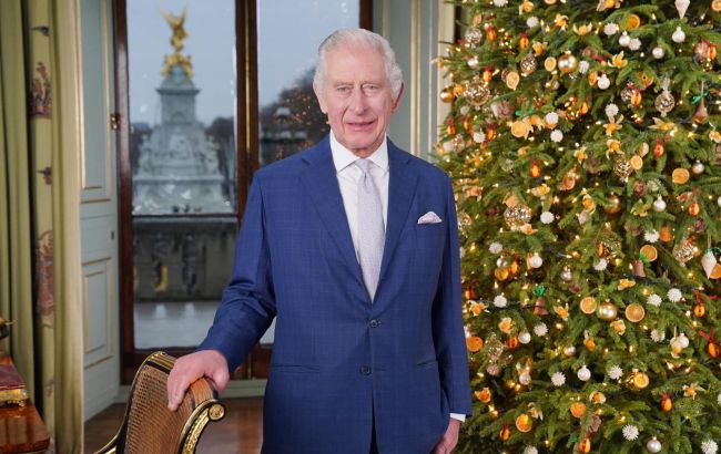"Молюся". Король Чарльз III згадав війну в Україні у різдвяній промові (відео)