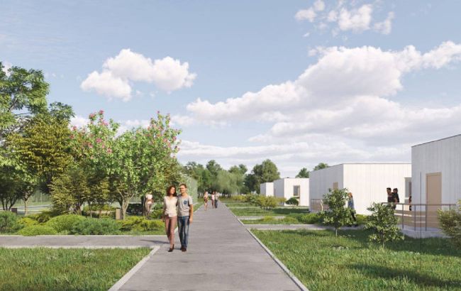 Дивіться, як виглядатиме житло для переселенців, яке зведуть вже цього літа (фото)