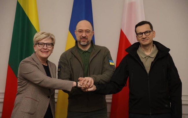 Люблінський трикутник. Шмигаль провів зустріч з прем'єрами Польщі та Литви