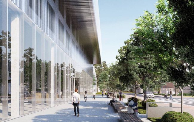 Дивіться, як виглядатиме зруйнований університет в Ірпені після відбудови (фото)