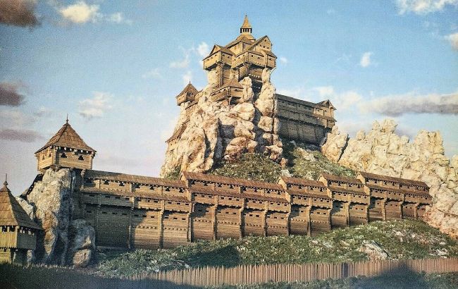 Замок-призрак. Историк показал, как выглядит самая загадочная крепость Украины