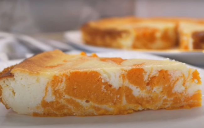 Гарбузова "мармурова" запіканка: нескладний рецепт ефектної та смачної страви