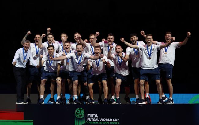 Футзальна збірна України злетіла в рейтингу ФІФА на найвищу сходинку в історії