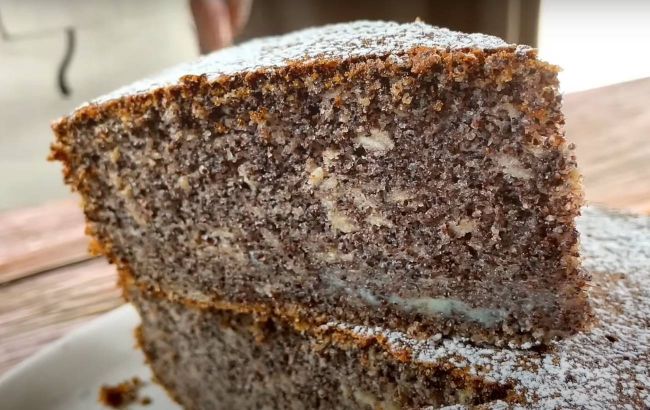 Маківник з яблуком: рецепт унікального десерту з маком