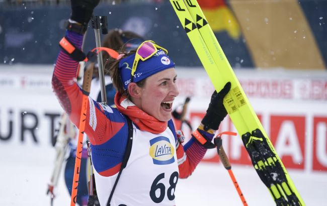 Чемпіонат світу з біатлону-2025: друге "золото" Франції &ndash; українка у топ-20