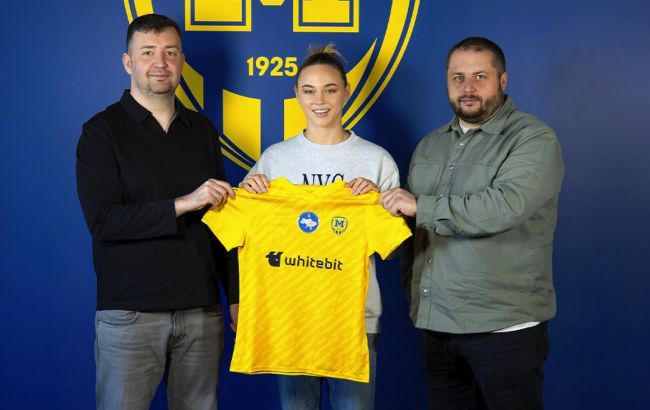 Білодід підписала контракт з футбольним клубом та зіграє у жіночому чемпіонаті
