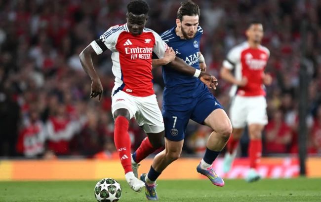 ПСЖ вперше в історії переміг "Арсенал" і зробив крок у фінал Ліги чемпіонів