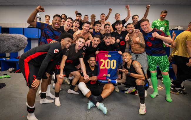 "Барселона" &ndash; чемпіон Іспанії: як святкували Рафінья, Ямаль та інші