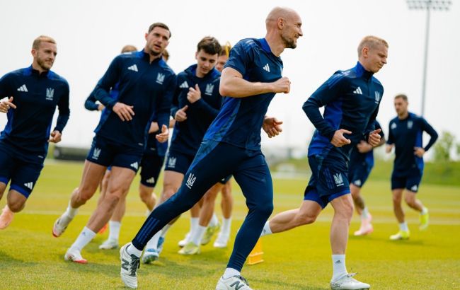 Перше тренування "синьо-жовтих" у Торонто: хто готується до матчу з Канадою (фото)