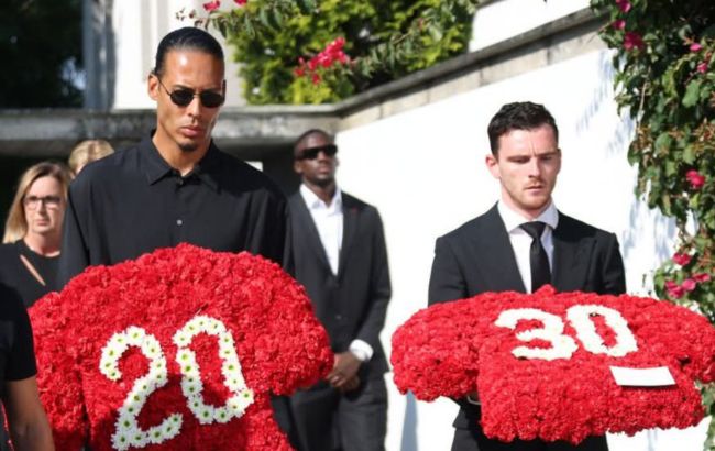 Діого Жоту та його брата поховали в рідному місті: на церемонії прощання були зірки "Ліверпуля" та збірної Португалії