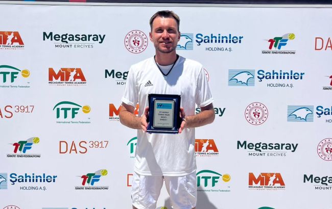 Два титули за раз: український тенісист приголомшив усіх на турнірі в Туреччині
