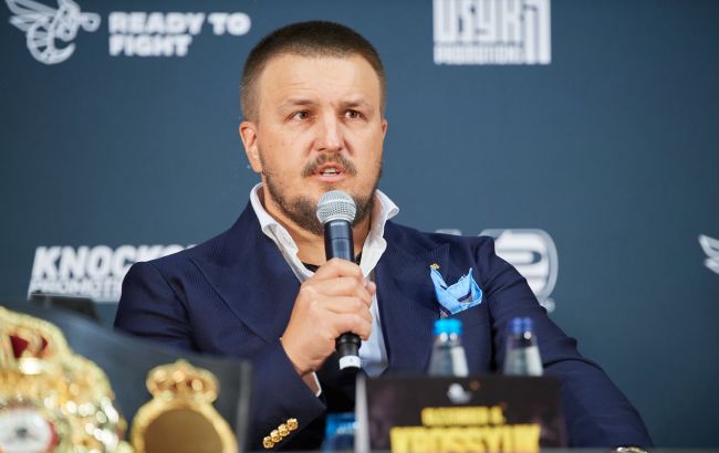 Красюк сделал заявление о разрыве с Усиком и предостерег чемпиона от мошенников