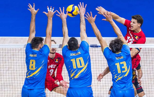 Украина поражением от Бельгии стартовала на чемпионате мира по волейболу (видео)