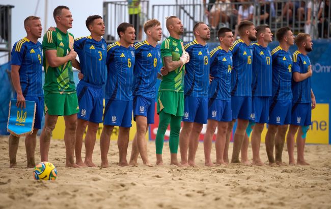 Україна через бойкот подарувала "бронзу" Євроліги з пляжного футболу білорусам