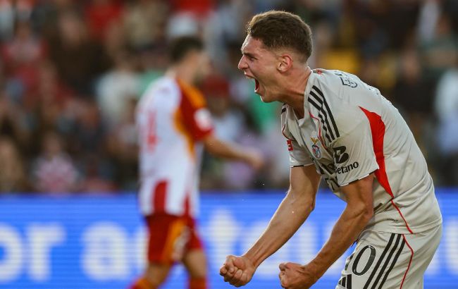 Вперше за чотири роки: Судаков оформив у "Бенфіці" довгоочікуване досягнення