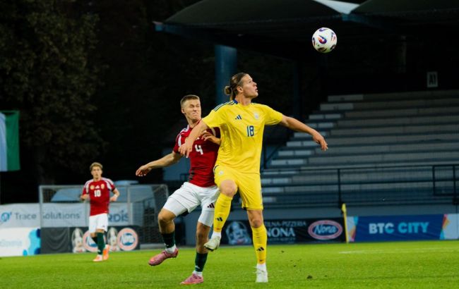 Молодіжна збірна України зазнала першої поразки у відборі Євро-2027