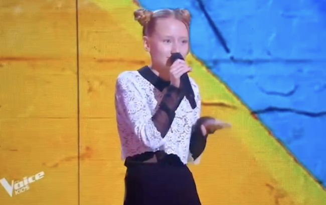 Українка змусила суддів французького "Голосу. Діти" аплодувати стоячи. Без казусів не обійшлося