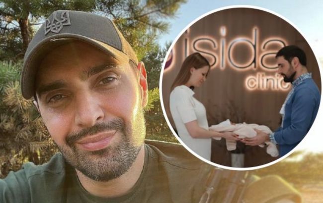 Козловський розчулив новими фото з крихітним сином Оскаром