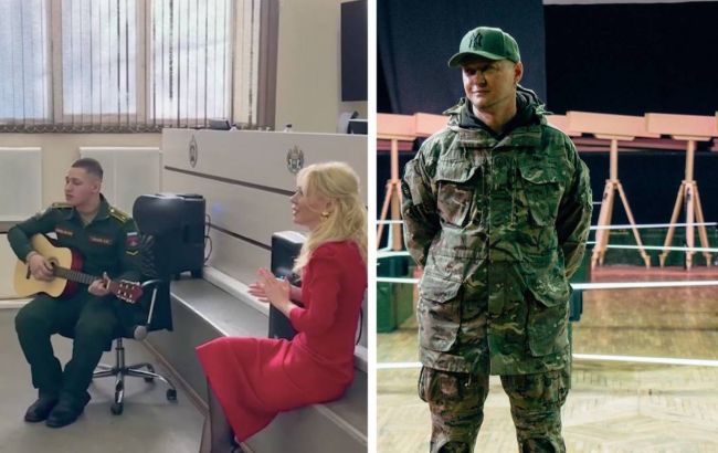 Коханка Путіна заспівала пісню "Бумбоксу" для російських курсантів: Андрій Хливнюк відреагував