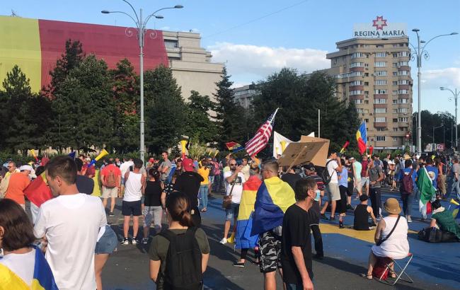 В Румынии продолжаются антиправительственные протесты