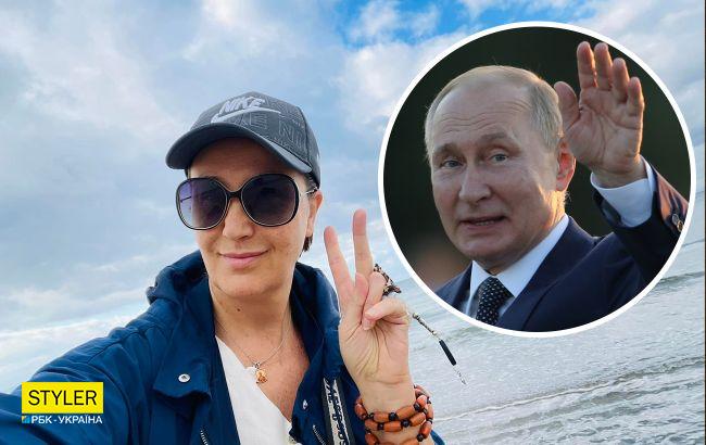 Украинская ведущая публично поддержала Путина