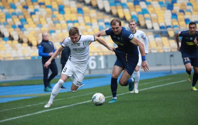 УПЛ: "Олександрія" спокійно переграла "Львів" на старті дев'ятого туру
