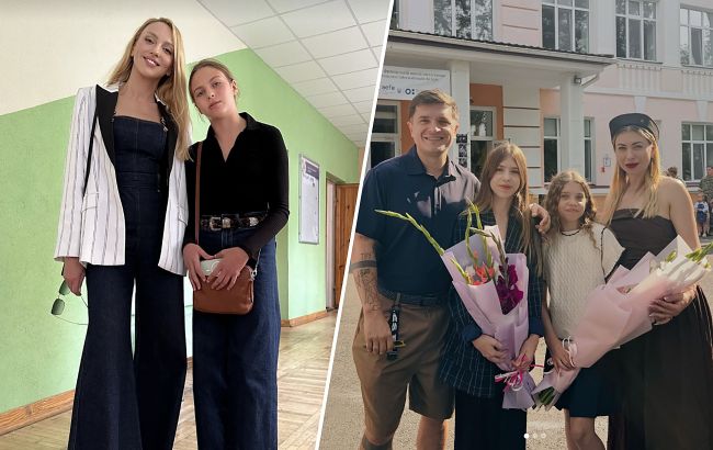 Українські зірки відвели своїх дітей до школи: ніжні святкові фото