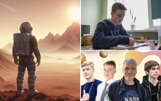 Українські старшокласники разом з колишнім консультантом NASA написали дві книги про Марс