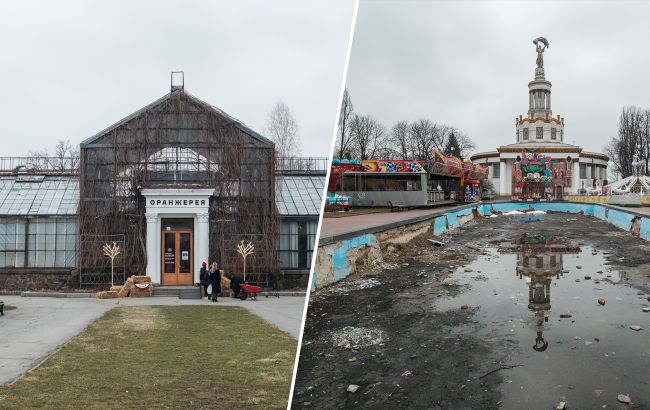 Збитків на мільйон! Як постраждав ВДНГ за час повномасштабної війни: фото до та після