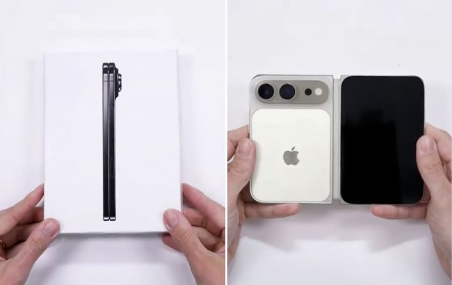 Техноблогер показав "розпаковку" iPhone Fold: що не так з відео і чому воно стало вірусним