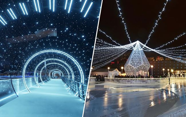 5 святкових ковзанок у Києві для всієї сімʼї: адреси і ціни