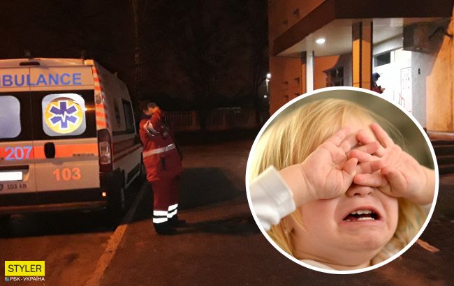 В Харькове мать бросила посреди улицы 2-летнюю девочку и сбежала