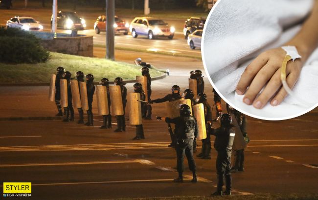 Мама, на нас напали бандиты? В Беларуси&nbsp;ОМОН протаранил авто с ребенком внутри