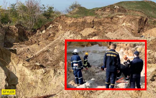 В Николаеве 9-летнего ребенка засыпало в песчаном карьере