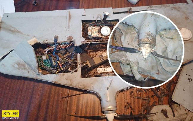 На Донбасі впав російський безпілтоник з маркуванням ФСБ: з'явилися фото