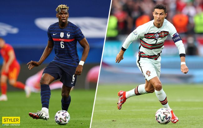 Еще один футболист последовал примеру Роналду. Но убрал со стола не кока-колу (видео)