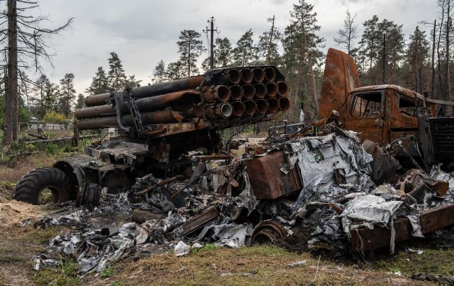 Неподалік блокпосту росіян у Василівці ЗСУ знищили три "Гради" окупантів