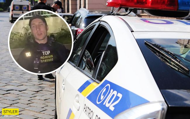 "Воспитан на русском": в Хмельницком патрульный отказался общаться на украинском языке (видео)