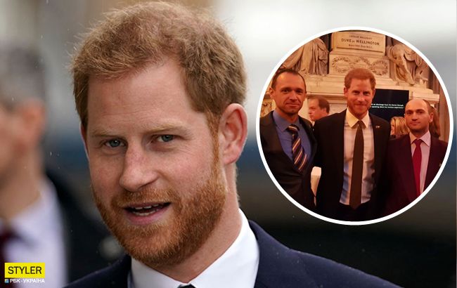 Принц Гарри сфотографировался с украинским пограничником и ветераном&nbsp;АТО