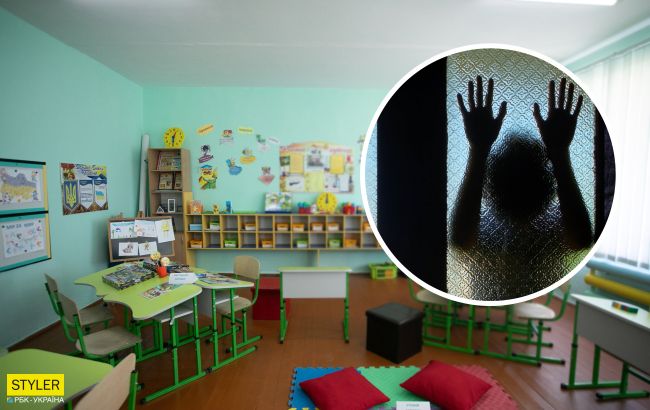 В Запорожье воспитатель волокла ребенка по земле: ранее она забыла его на улице