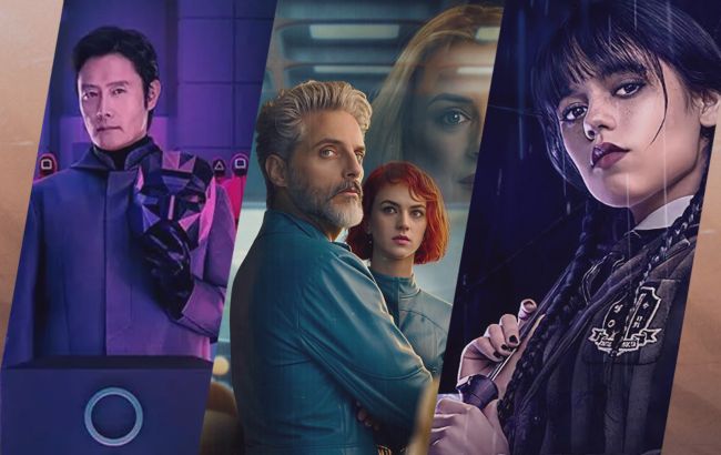 10 сериалов, которые чаще всего смотрели украинцы в 2025 году (трейлеры)